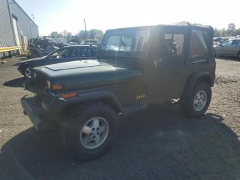  Salvage Jeep Wrangler