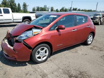  Salvage Nissan LEAF