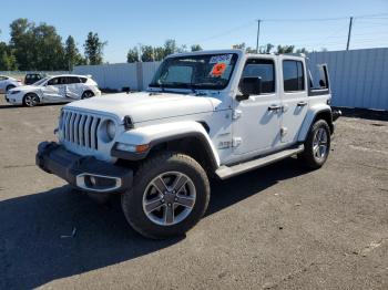  Salvage Jeep Wrangler