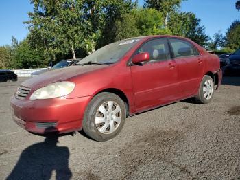  Salvage Toyota Corolla