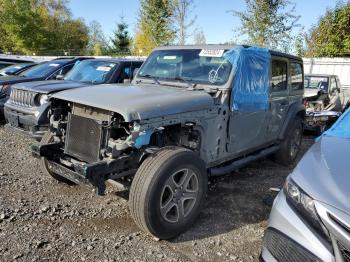  Salvage Jeep Wrangler