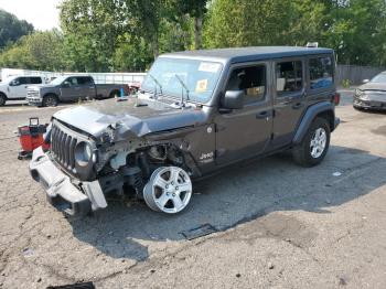  Salvage Jeep Wrangler