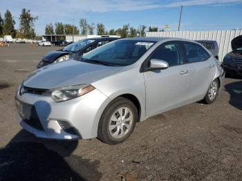  Salvage Toyota Corolla