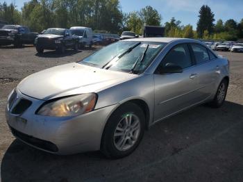  Salvage Pontiac G6