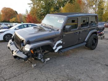  Salvage Jeep Wrangler