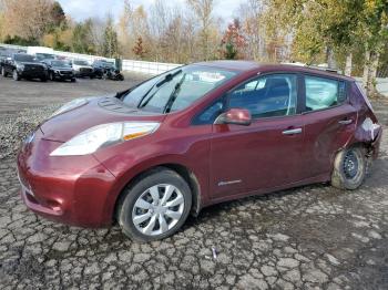  Salvage Nissan LEAF