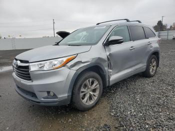  Salvage Toyota Highlander