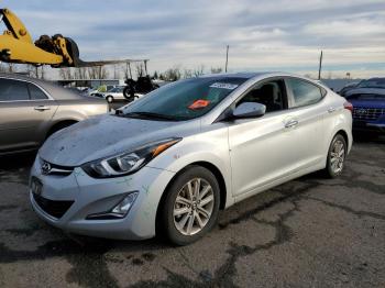  Salvage Hyundai ELANTRA