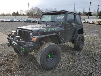  Salvage Jeep Wrangler