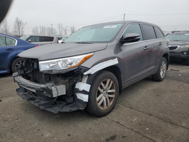  Salvage Toyota Highlander