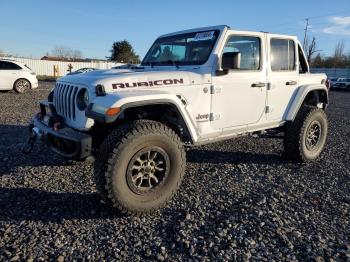  Salvage Jeep Wrangler