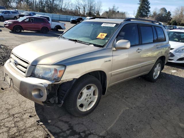  Salvage Toyota Highlander