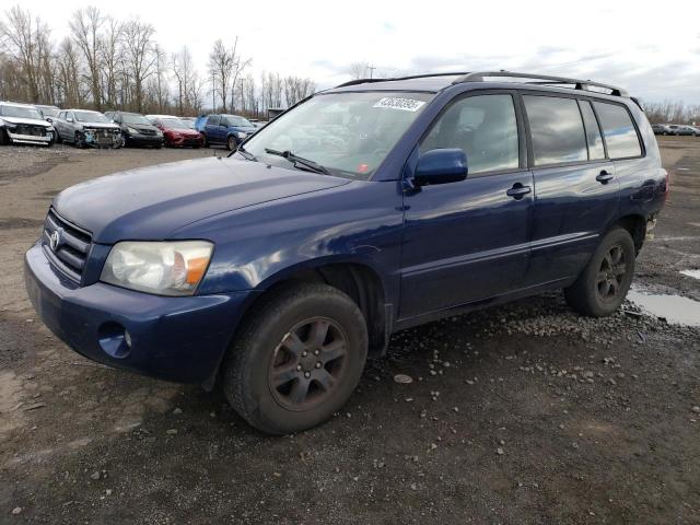  Salvage Toyota Highlander