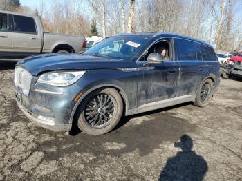  Salvage Lincoln Aviator