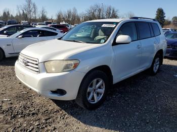  Salvage Toyota Highlander