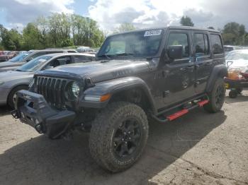  Salvage Jeep Wrangler