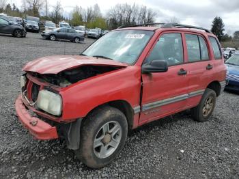  Salvage Chevrolet Tracker