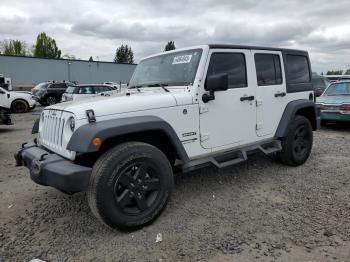  Salvage Jeep Wrangler
