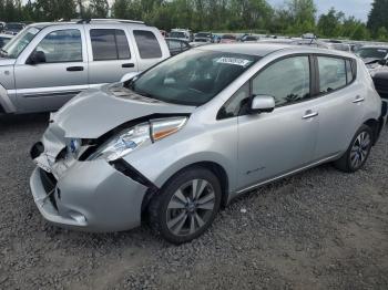  Salvage Nissan LEAF