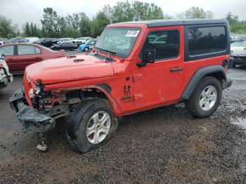  Salvage Jeep Wrangler