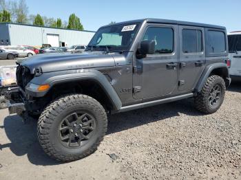  Salvage Jeep Wrangler