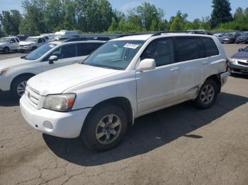  Salvage Toyota Highlander