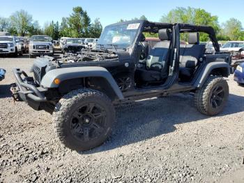  Salvage Jeep Wrangler