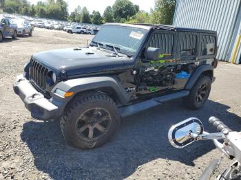  Salvage Jeep Wrangler
