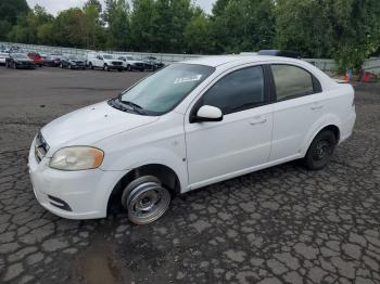  Salvage Chevrolet Aveo