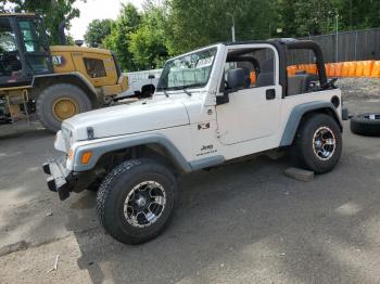  Salvage Jeep Wrangler