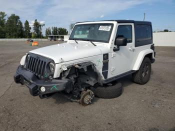  Salvage Jeep Wrangler