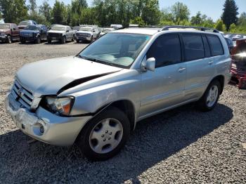  Salvage Toyota Highlander