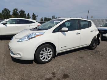  Salvage Nissan LEAF