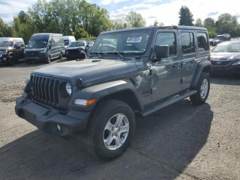  Salvage Jeep Wrangler