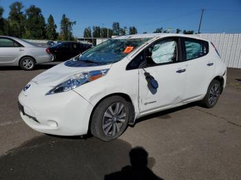  Salvage Nissan LEAF