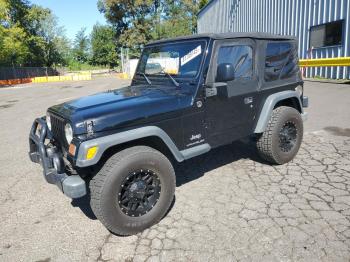  Salvage Jeep Wrangler