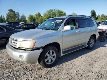  Salvage Toyota Highlander