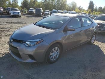  Salvage Toyota Corolla