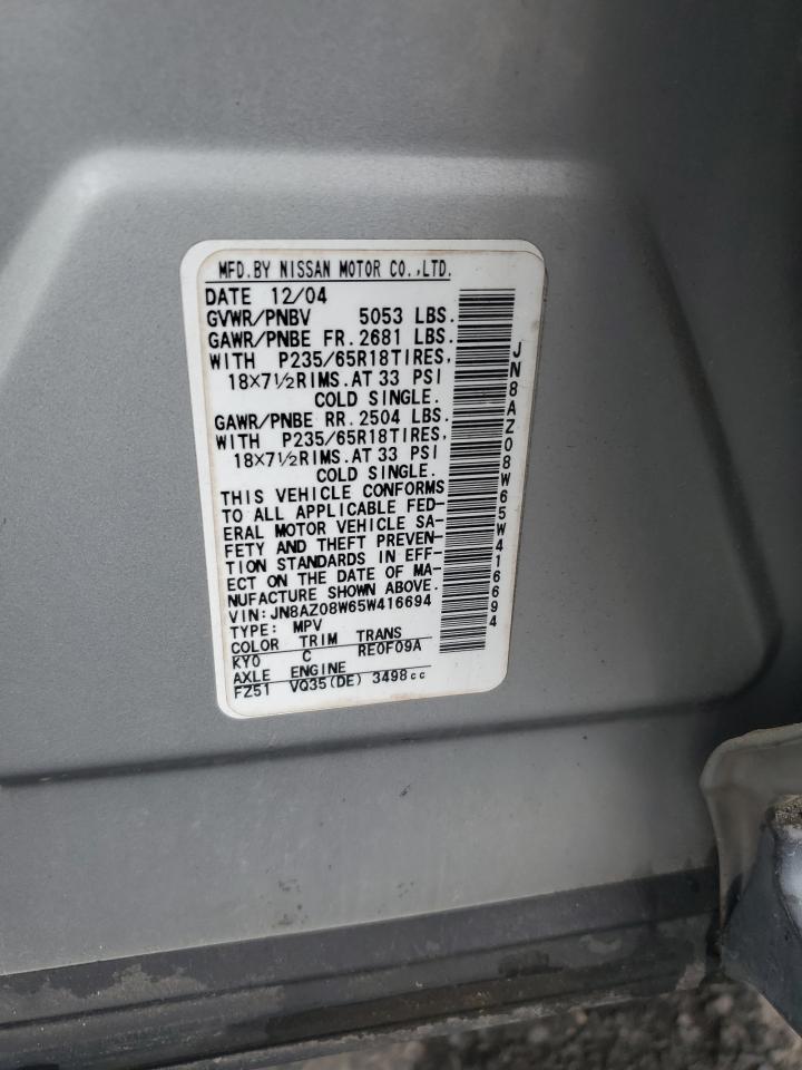 Nissan Murano Sl Image 9