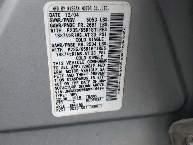 Nissan Murano Sl Image 9