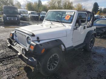  Salvage Jeep Wrangler