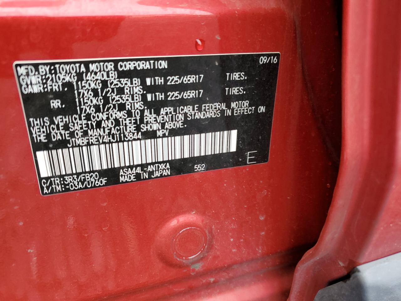 Toyota RAV4 Le Image 13