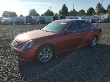  Salvage INFINITI G35