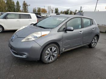  Salvage Nissan LEAF