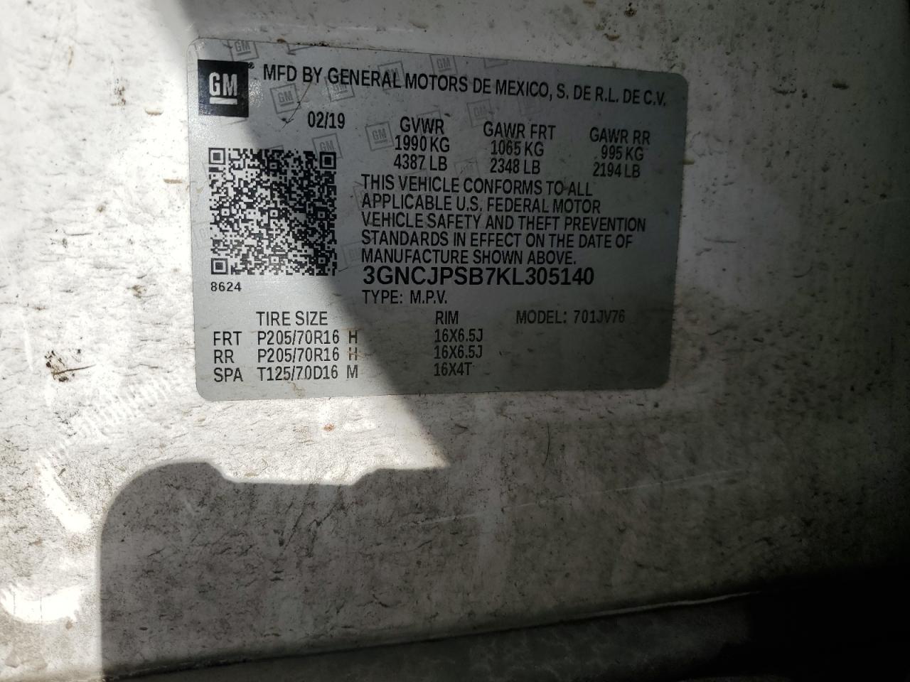 Chevrolet Trax 1lt Image 9