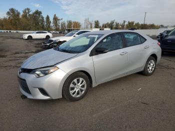  Salvage Toyota Corolla
