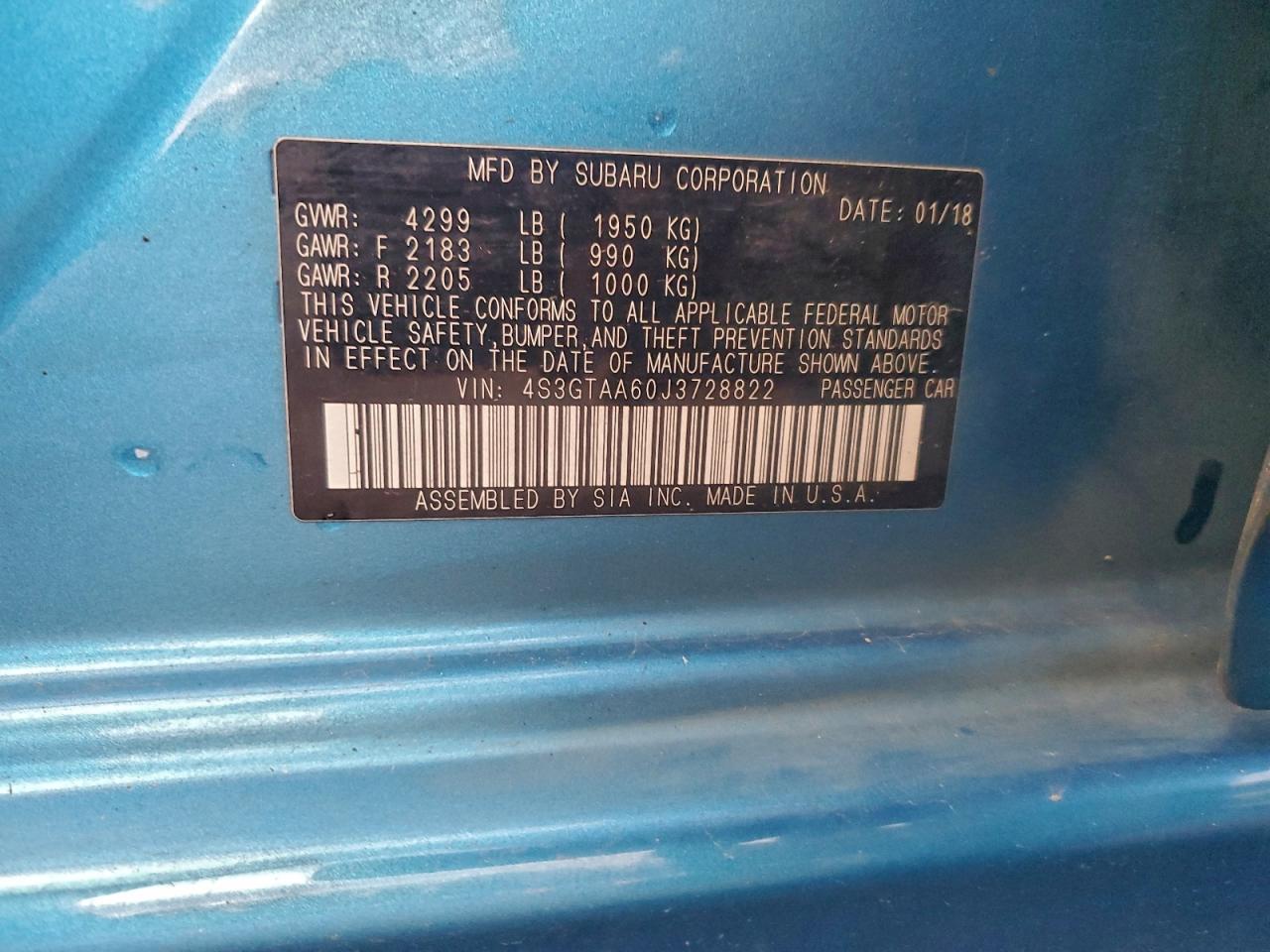 Subaru Impreza Image 8