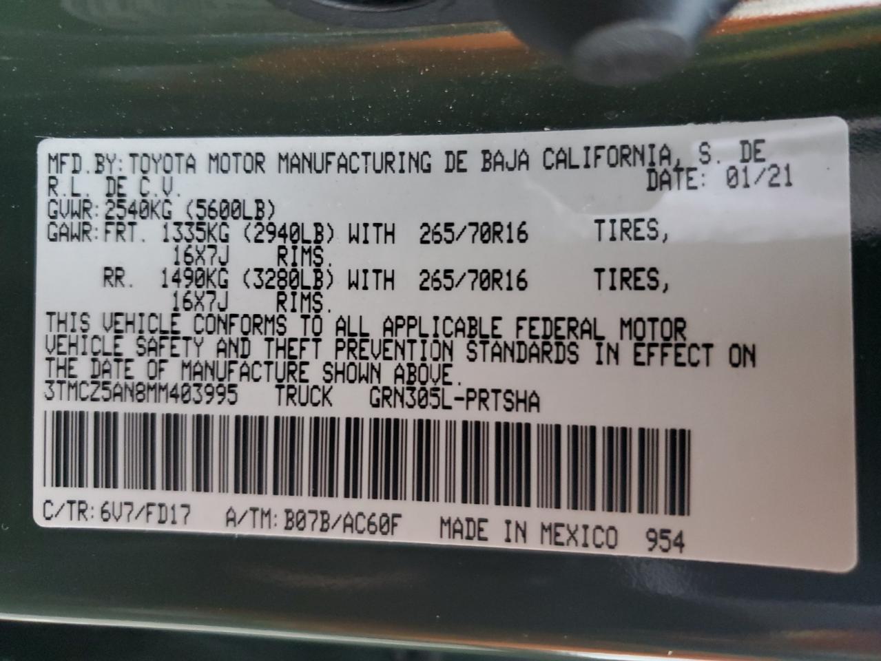 Toyota Tacoma Double Cab Image 12