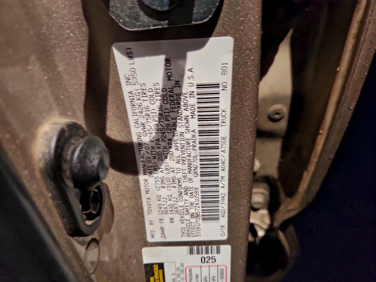 Toyota Tacoma Double Cab Prerunner Long Bed Image 4