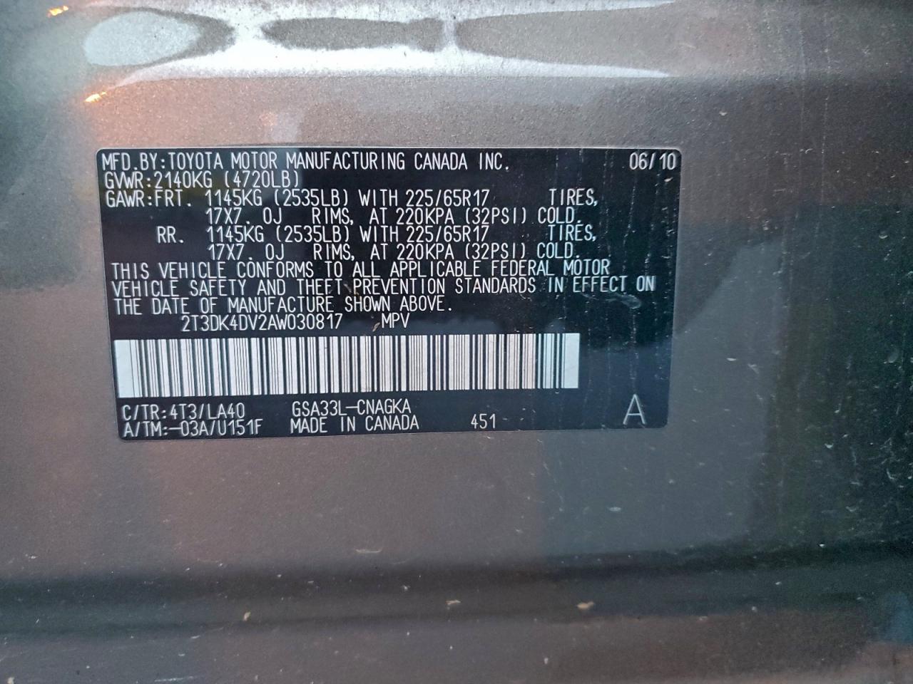 Toyota RAV4 Limited Image 6